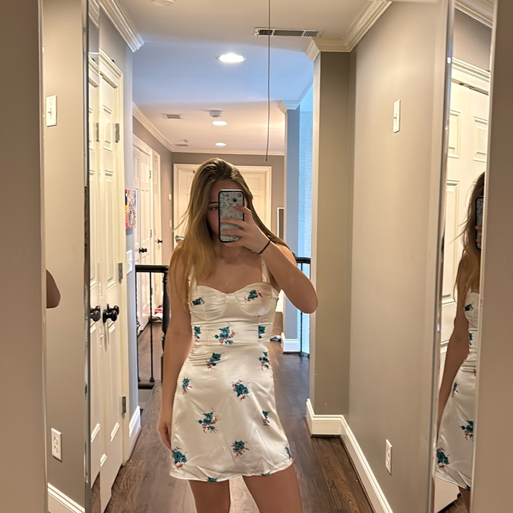 Lucy in the Sky Floral Mini Dress